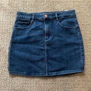 Garage Denim Skirt